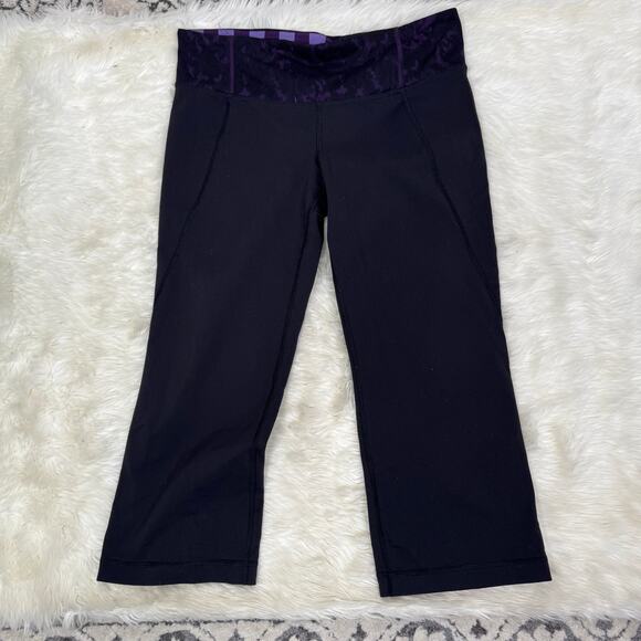 Lululemon Gather & Crow Crop Beautiful Baroque Deep - Picture 15 of 15